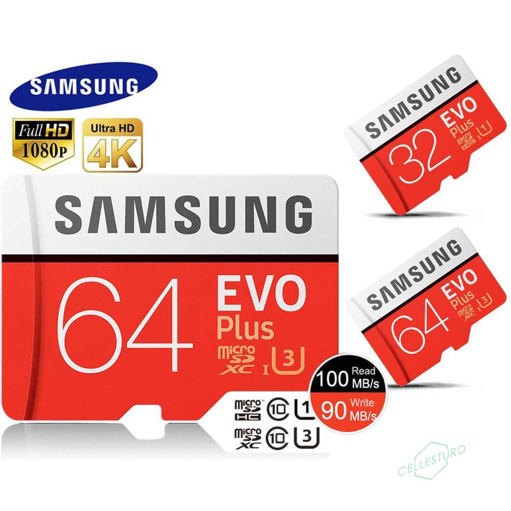 CS Samsung EVO+ TF Memory Card UHS-I HS 4K Micro SD Card for Phone Carcorder | BigBuy360 - bigbuy360.vn