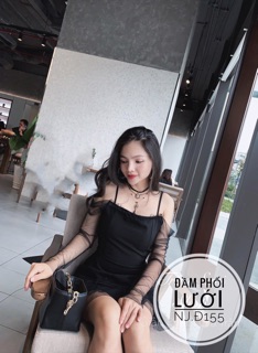 ĐẦM BIGSIZE phối tay lưới 60-80kg