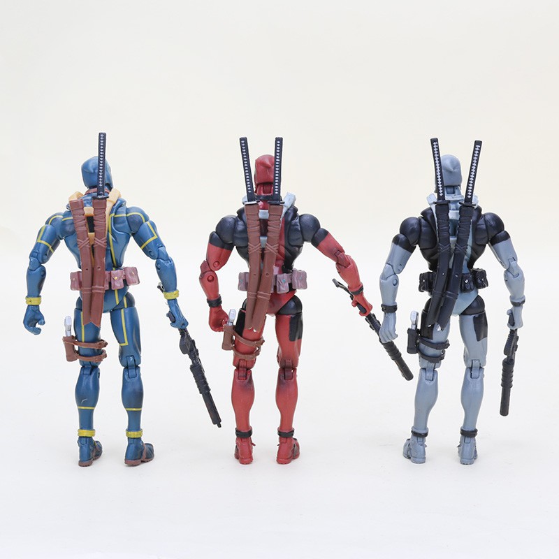 Mô hình đồ chơi nhân vật siêu anh hùng Deadpool bằng nhựa PVC 15cm