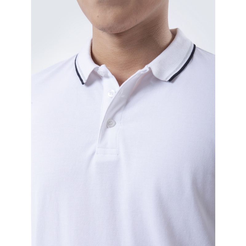 Áo thun polo nam đẹp 4MEN PO840 có cổ trụ bẻ vải cá sấu cotton | BigBuy360 - bigbuy360.vn