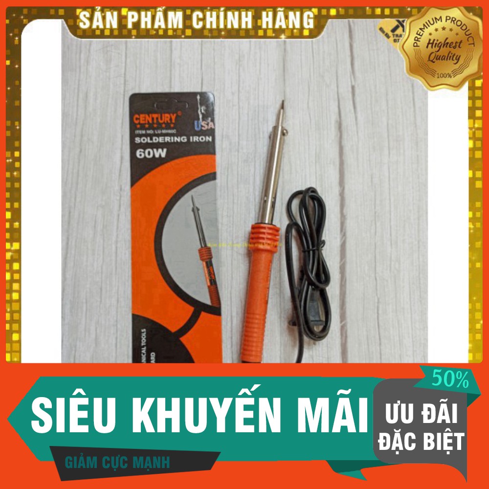 [  GIÁ TỐT - HÀNG CHẤT LƯỢNG ] Mỏ hàn điện Century 60w chính hãng