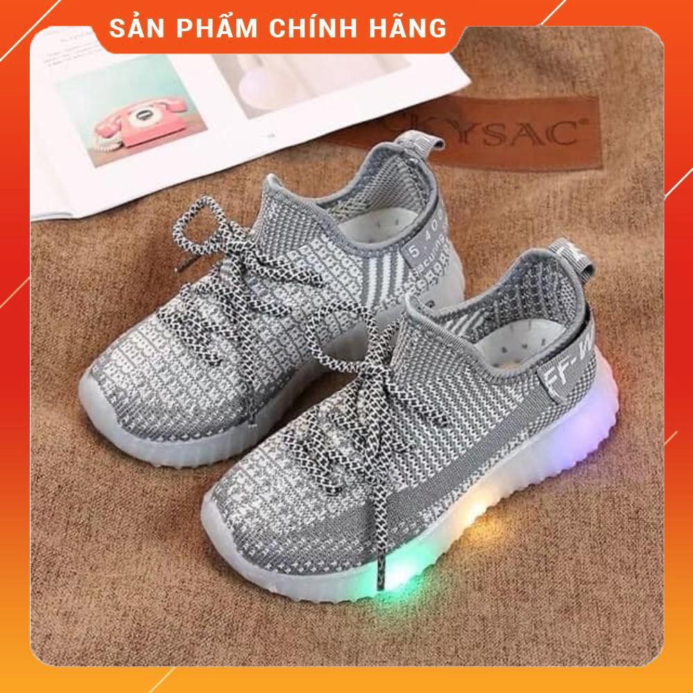 [Freeship_50k] Giày thể thao vải đèn led phát sáng siêu mềm cho bé trai, bé gái mùa thu đông (Cam kết hàng y hình)