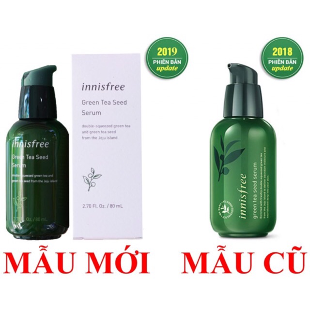 Tinh chất mầm trà xanh Innisfree Green Tea Seed Serum 80ml