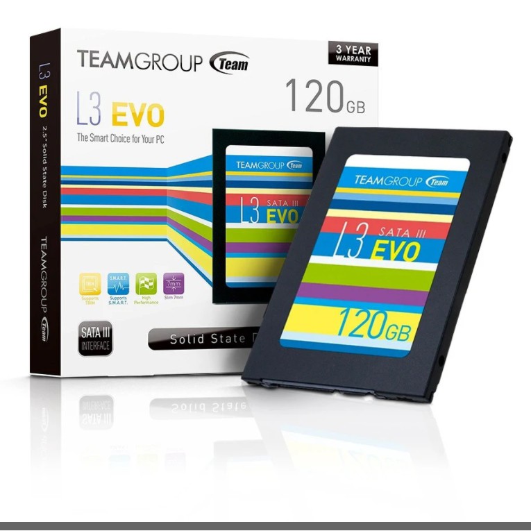 Ổ cứng SSD TEAM L3-120GB EVO