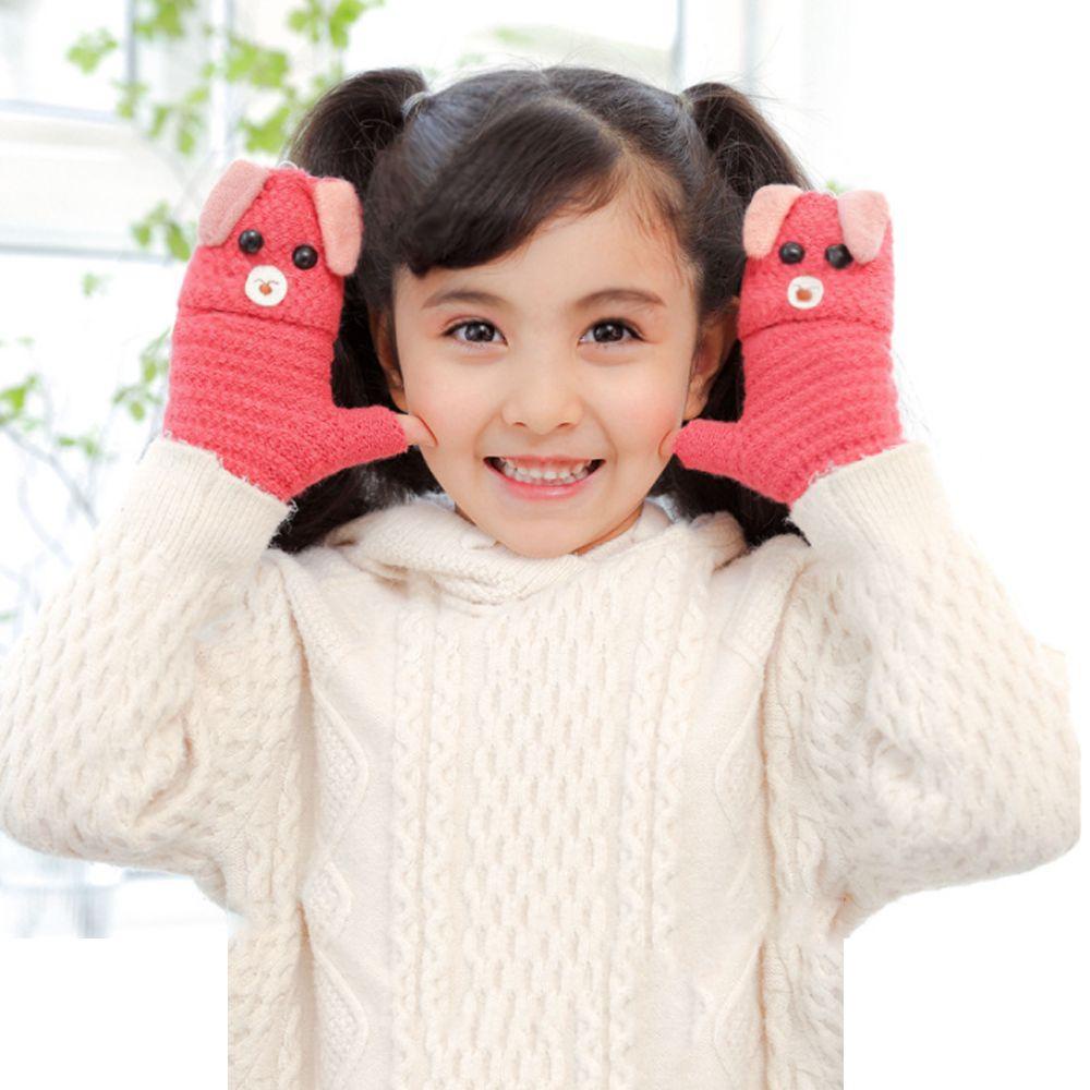 Găng Tay Hình Thỏ Dễ Thương Cho Bé 5-12 Tuổi