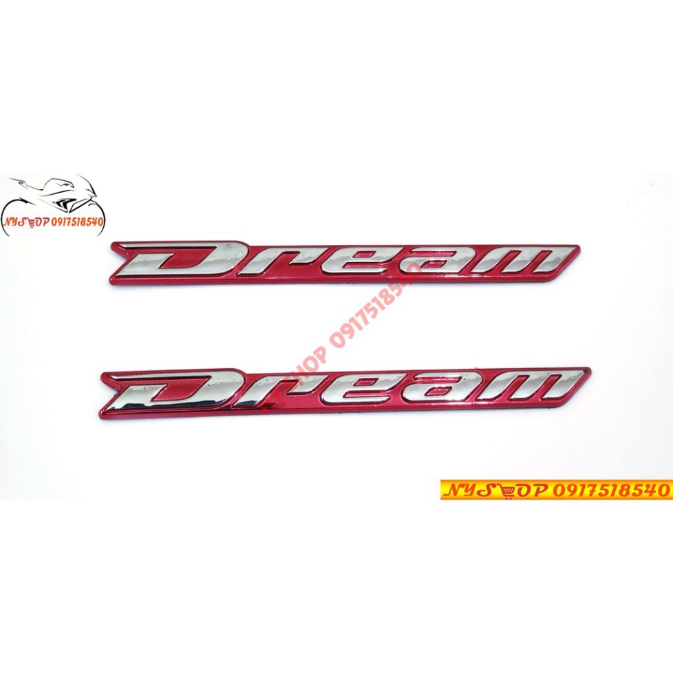 TEM CHỮ NỔI CHO DREAM II Ảnh thật Sp