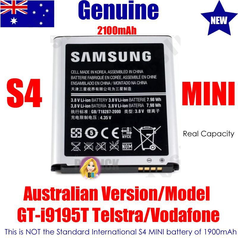 Pin Galaxy S4 Mini B500BE 1900mAh ZIN Chính Hãng