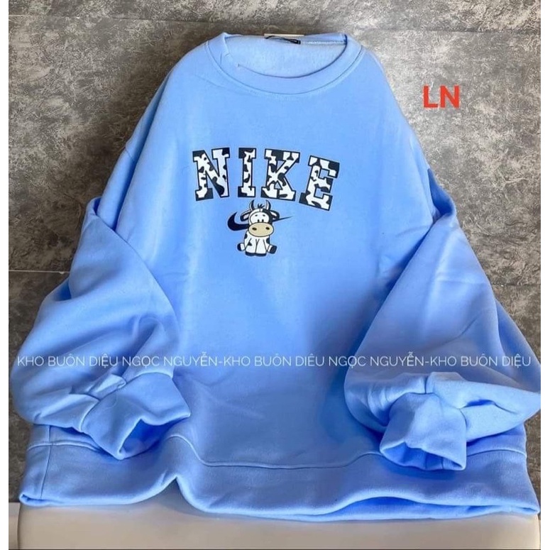 Áo nỉ bo con bò LN11