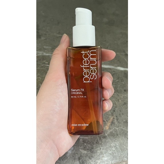 Tách Set Dầu dưỡng tóc Mise en scène Perfect Serum7x ORIGINAL 80ml