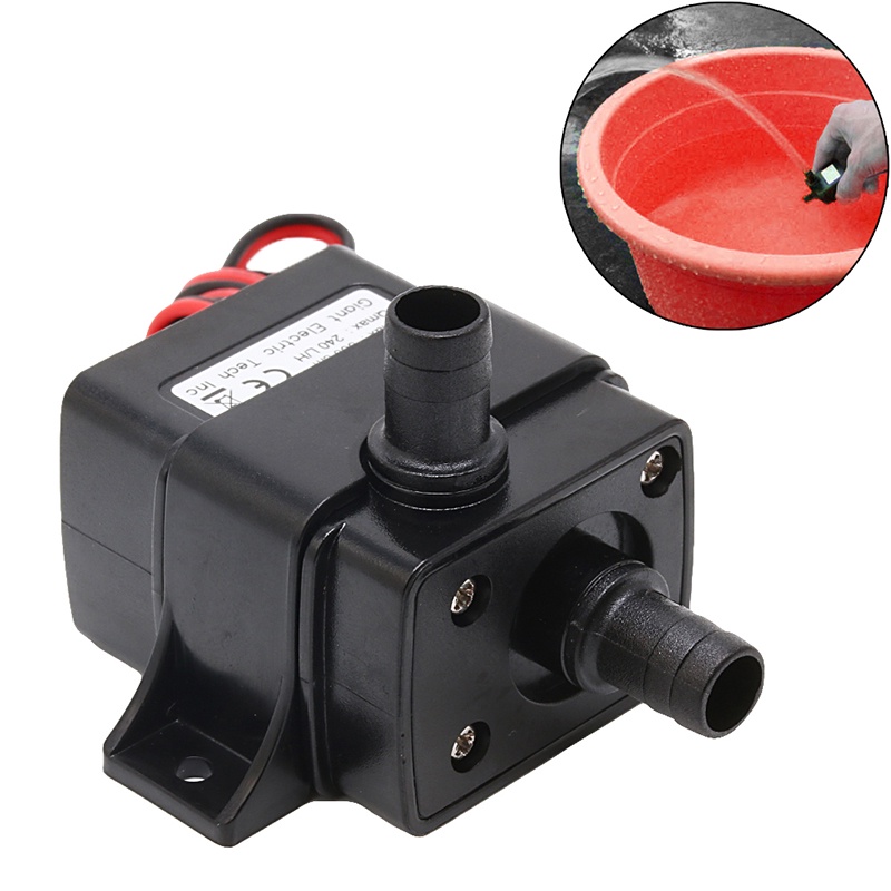 Máy bơm nước động cơ không chổi than Nevada mini DC12V 3M 240L/H