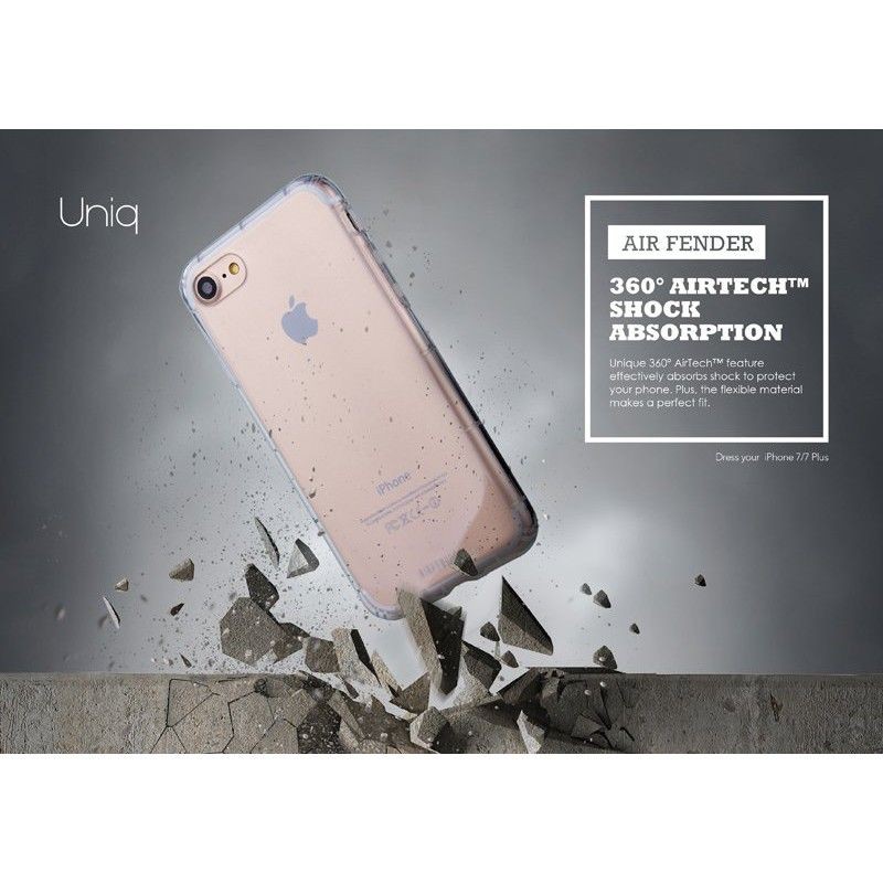 Ốp Iphone 7 / iphone 8 Uniq Airfender chống sốc trong suốt