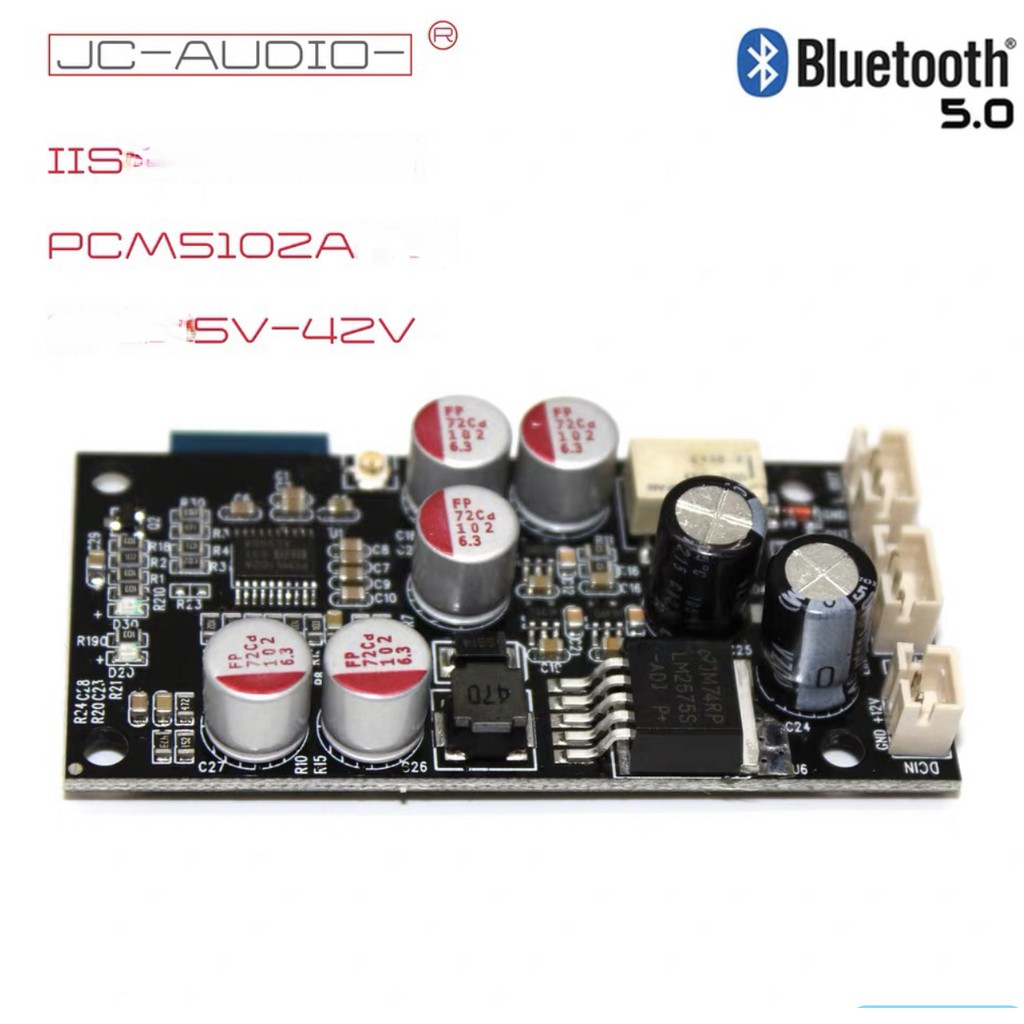 Bộ giải mã nhận Bluetooth 5.0 Jiechuang Voice JC-303 Mô-đun Bluetooth