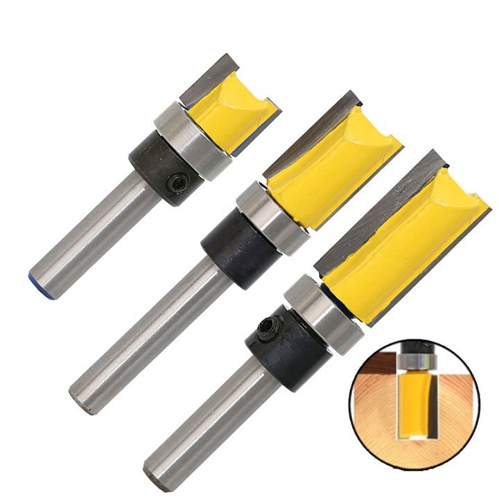 Mũi Phay Hạ Nền Cốt 6.35mm Muwang Đài Loan Cao Cấp