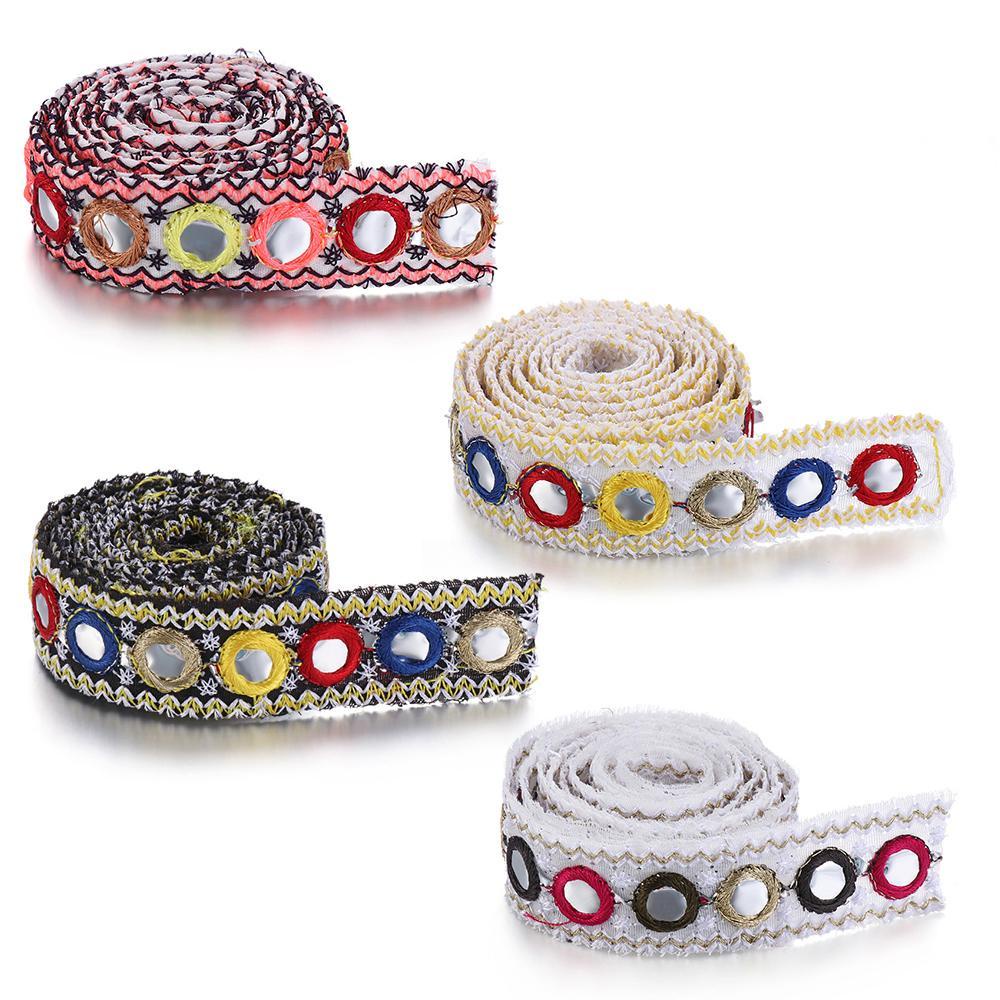 JONYE Cuộn Dây Ruy Băng 1 Yard Màu Gương Dùng Trang Trí