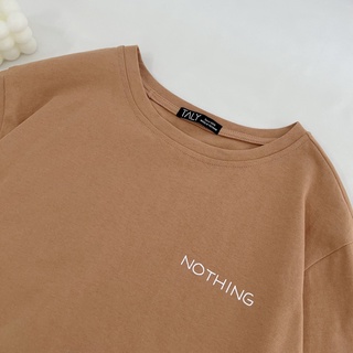 Áo thun in NOTHING TALY AT25121