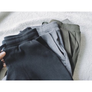 Quần jogger len tăm