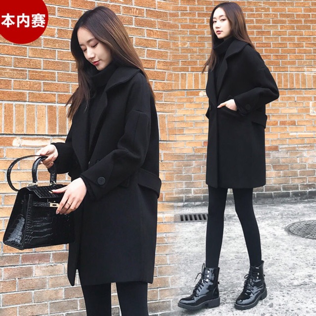 Áo dạ nữ dáng dài
