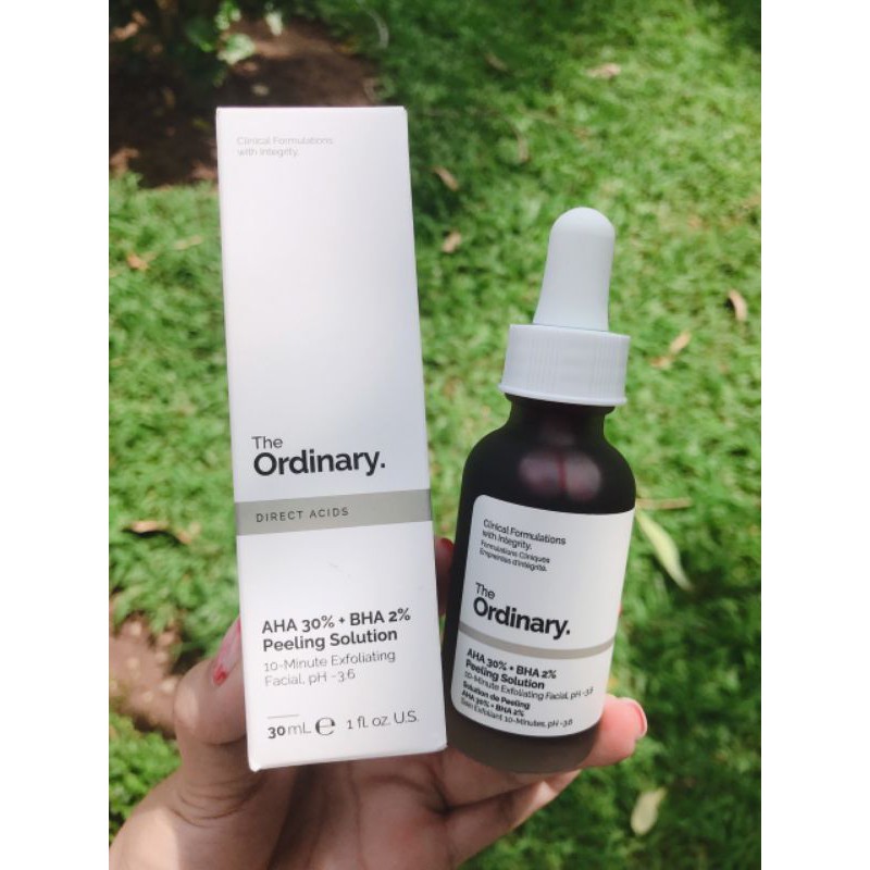 TẨY DA CHẾT HÓA HỌC THE ODINARY AHA 30% - BHA 2% PEELING SOLUTION