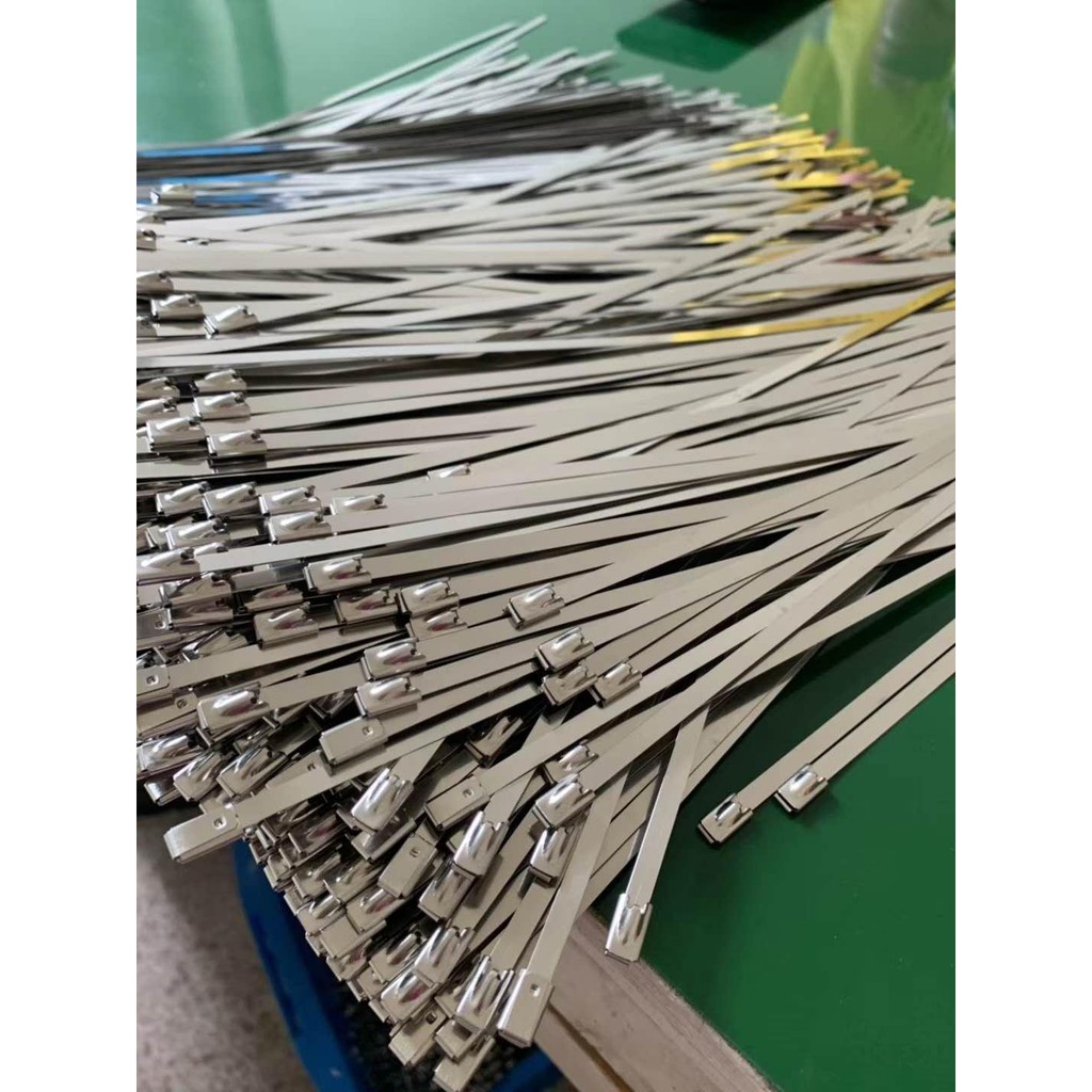 100 Dây rút INOX 304 kích thước 4.6x300mm