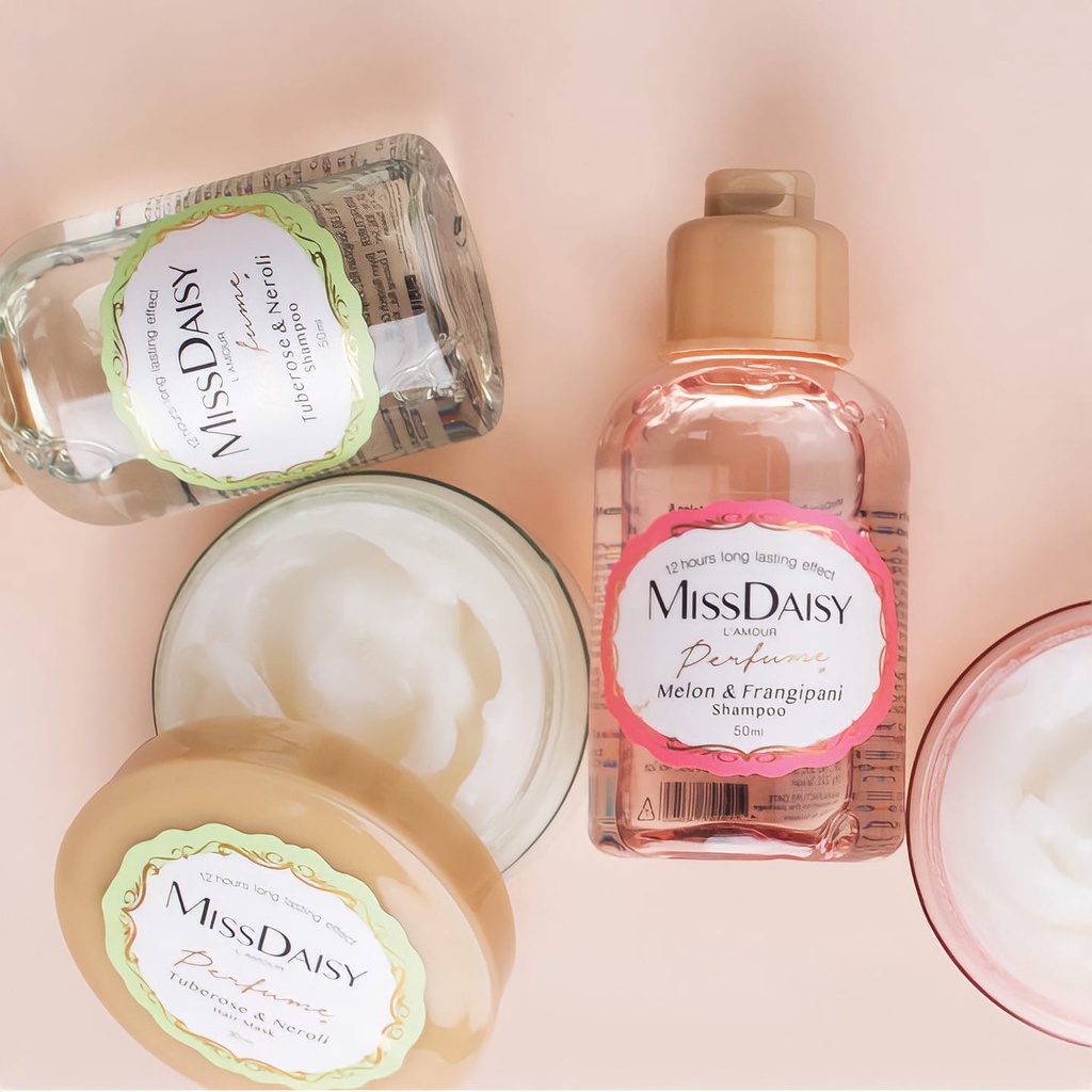 Bộ Chăm Sóc Tóc Mini MISSDAISY ❤️ PHỤC HỒI TÓC HƯ TỔN ❤️ Không Paraben | Không Sulfate | Không cồn