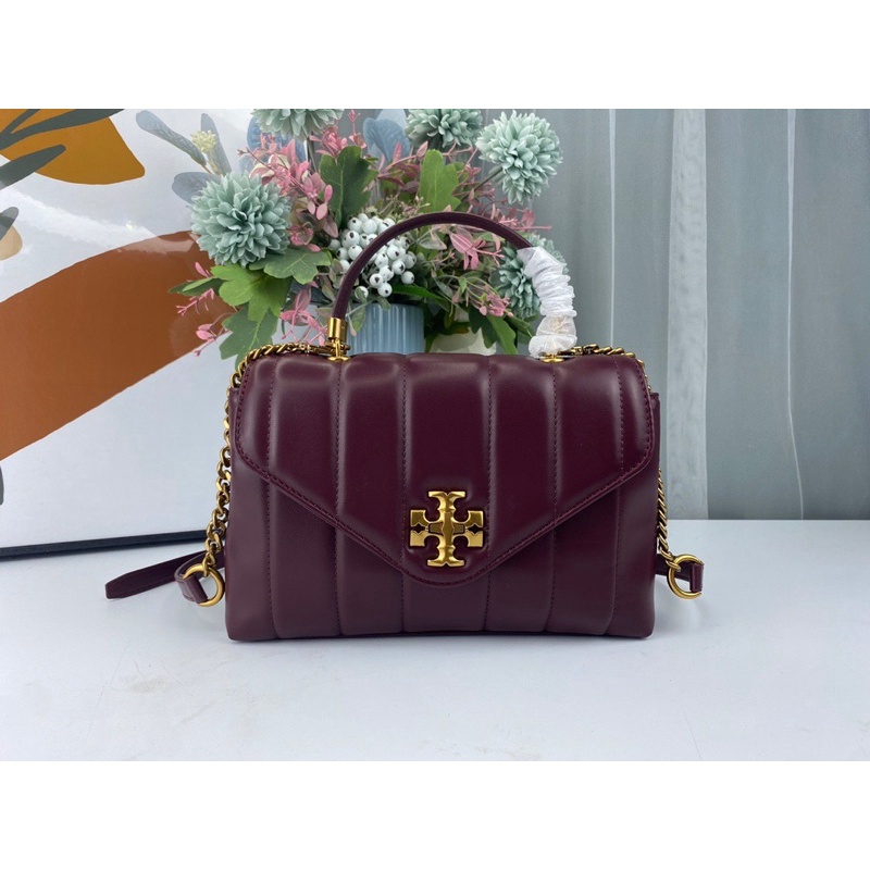 Túi xách nữ thương hiệu Tory Burch Kira da thật cao cấp size 24