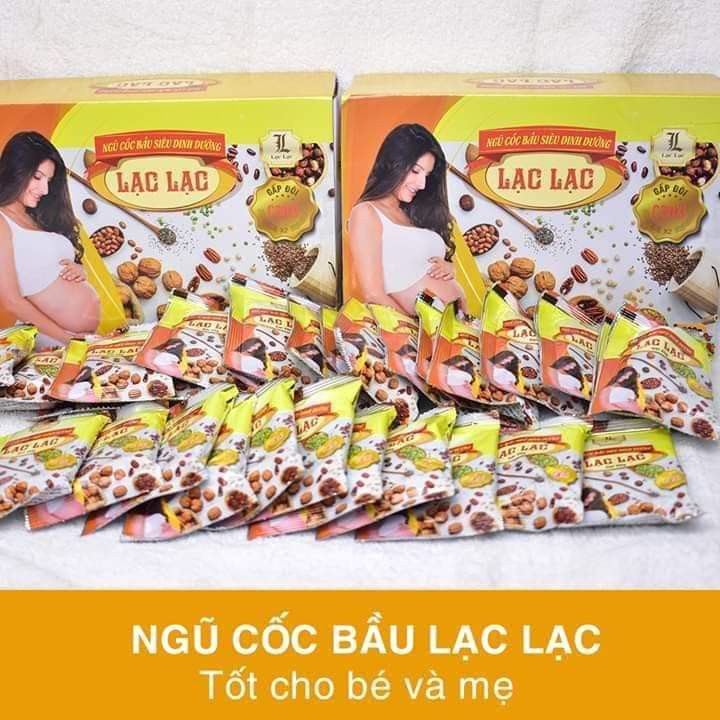 Ngũ cốc lợi sữa Lạc Lạc – giúp hỗ trợ tăng tiết sữa và chất lượng sữa mẹ, kích thích nhanh về sữa (30 gói)