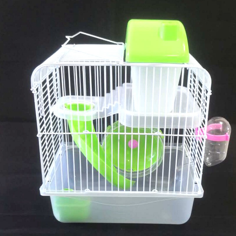 Lồng nuôi hamster hoàng tử 2 tầng bé nhiều màu sắc cho bạn tha hồ lựa chọn