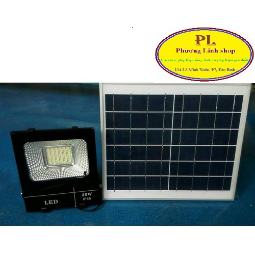 Đèn pha năng lượng mặt trời 30W-60W-100W