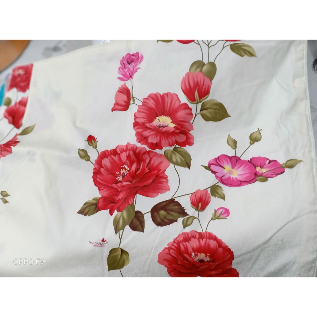 Vỏ gối cotton 100% thoáng mát kích thước 50x70cm,màu ngẫu nhiên.