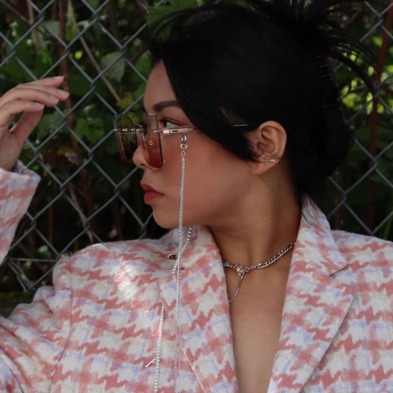 Kính Mát Không Gọng Màu Kẹo Ngọt Thời Trang Mùa Hè