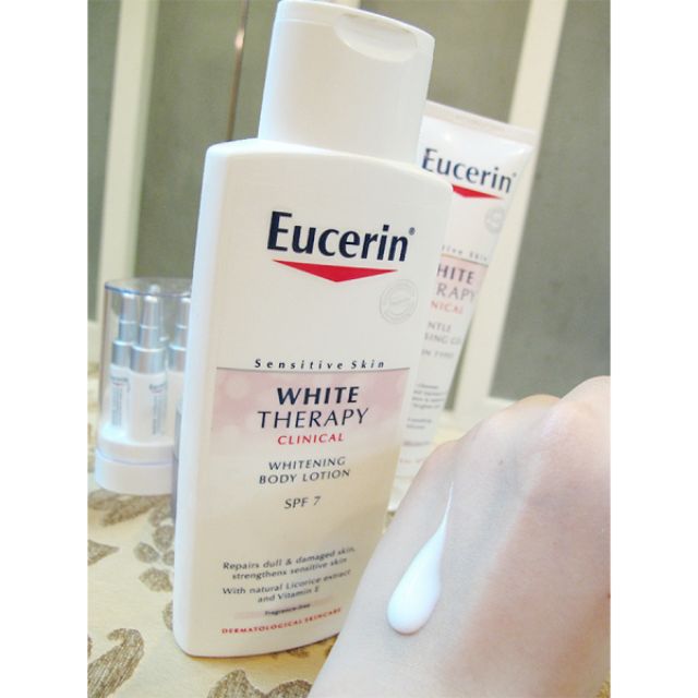 Sữa Dưỡng Thể Làm Sáng Da Eucerin White Therapy Body Lotion SPF 7 (250ml)