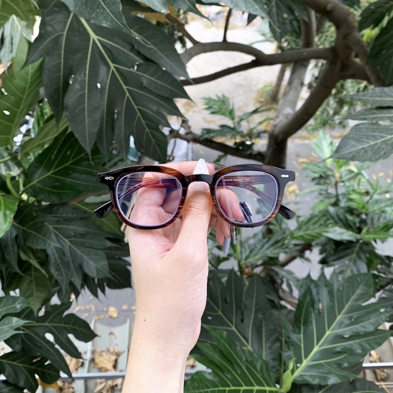 Gọng Kính Nam Nữ Dáng Oval Phù Hợp Mọi Khuôn Mặt Màu Sắc Thời Trang