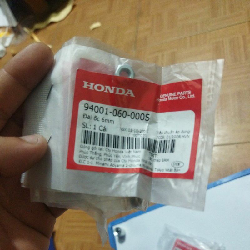 đai ốc 6mm lắp các dòng xe hàng xịn HD