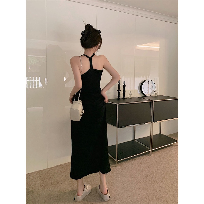 ☎❁✌Đầm Hai Dây Dáng Dài Ôm Eo Thời Trang Cho Nữ 175