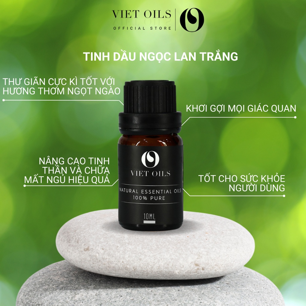 Tinh dầu Ngọc Lan Trắng Viet Oils dung tích 10ml kích thích mọi giác quan