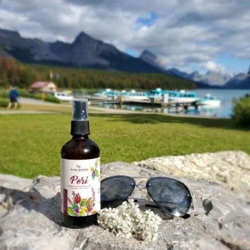 Nước hoa hồng lotion toner tía tô giảm mụn sáng da mờ tàn nhang nám - handmade nhà làm