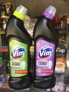 NƯỚC TẨY BỒN CẦU VIM ZERO 750ml
