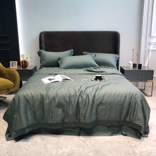 Drap lụa Tencel 100s, hoạ tiết vân chìm vân nổi mới