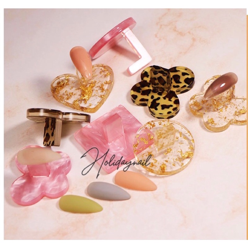 HOLIDAYNAIL Set 4c đế đỡ trưng bày móng