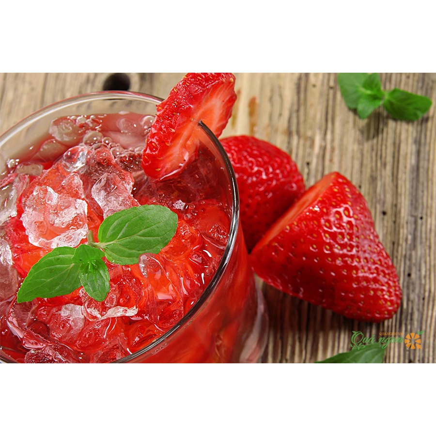 Nước cốt dâu tây Berryland 500ml - Nước giải khát vị chua ngọt tự nhiên - Đặc sản Đà Lạt Quà tặng ý nghĩa