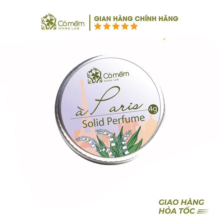 Nước hoa khô Nữ Thơm Lâu Mùi ngẫu nhiên Cỏ Mềm 4g
