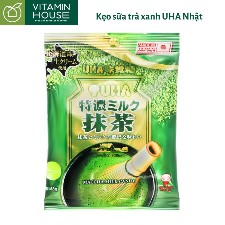 Kẹo Sữa UHA Nhật nhiều vị 88g