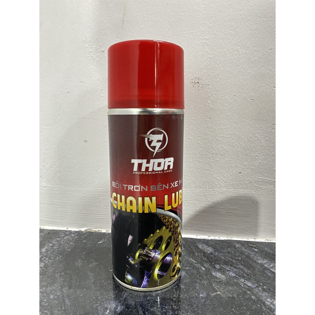 BỘ VỆ SINH BẢO DƯỠNG XÍCH SÊN THOR , Dưỡng sên và vệ sinh sên THOR chính hãng cực sạch Kèm Chổi
