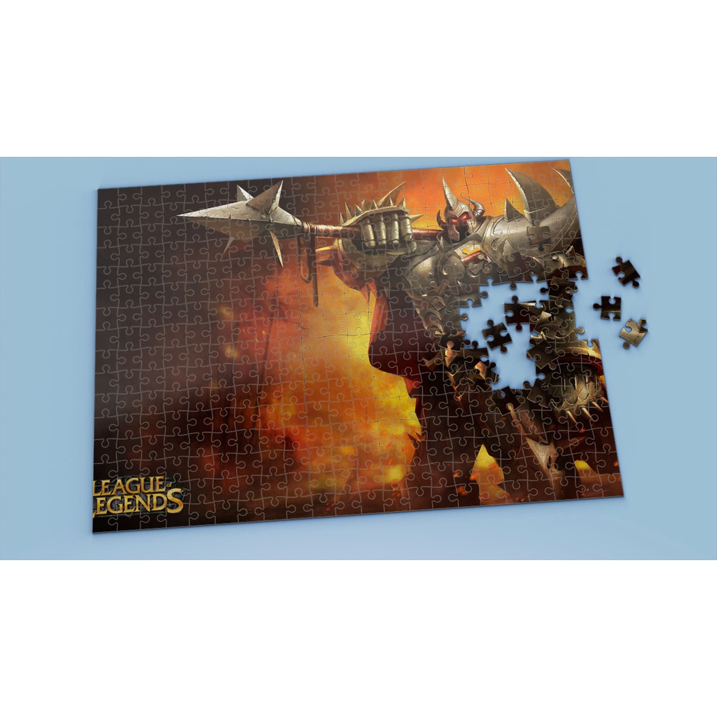 League of Legends Tranh ghép hình MORDEKAISER - Mẫu 1 - Nhận in theo yêu cầu