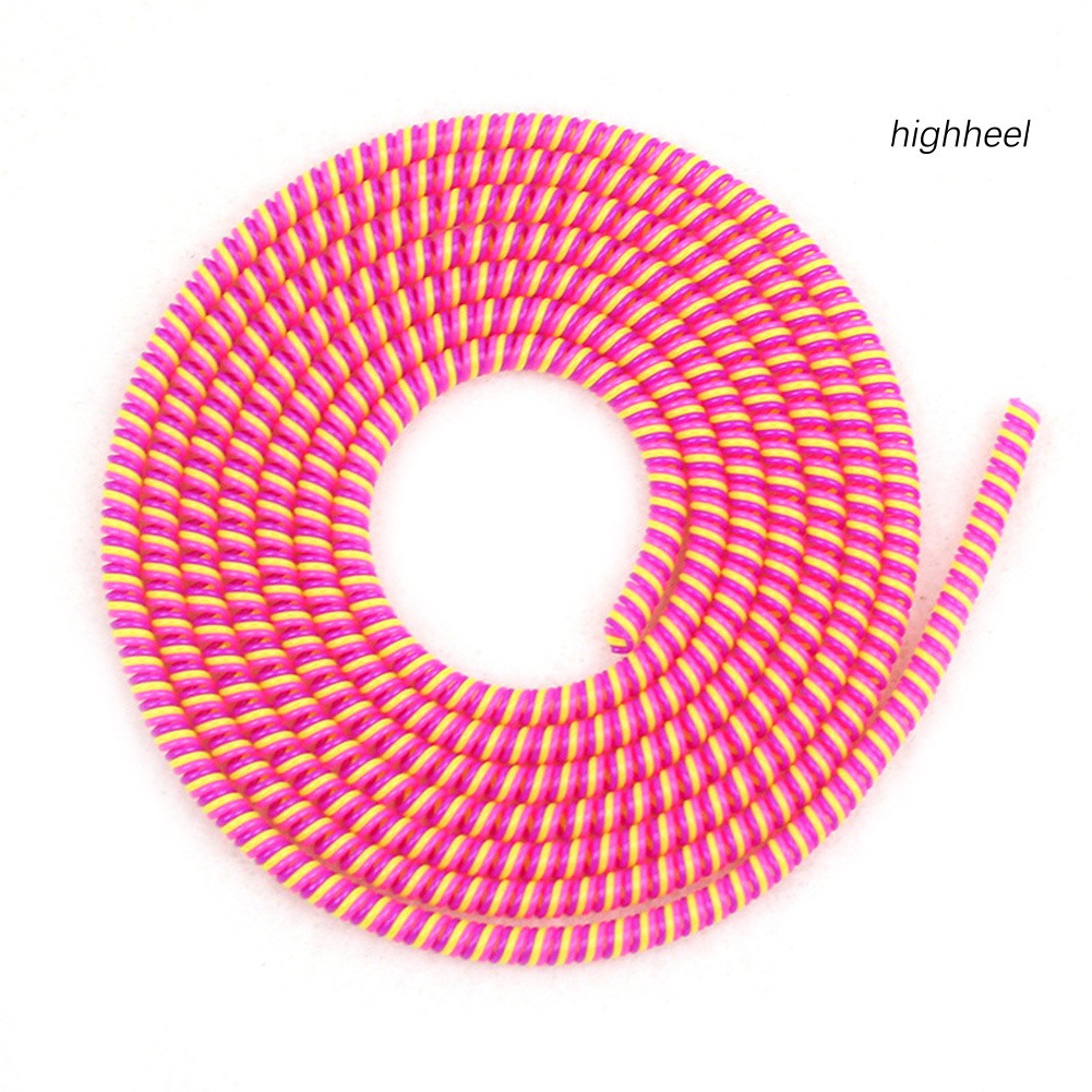 Vỏ Bọc Bảo Vệ Dây Cáp Sạc USB Xoắn Ốc Dài 1.4m Tiện Dụng