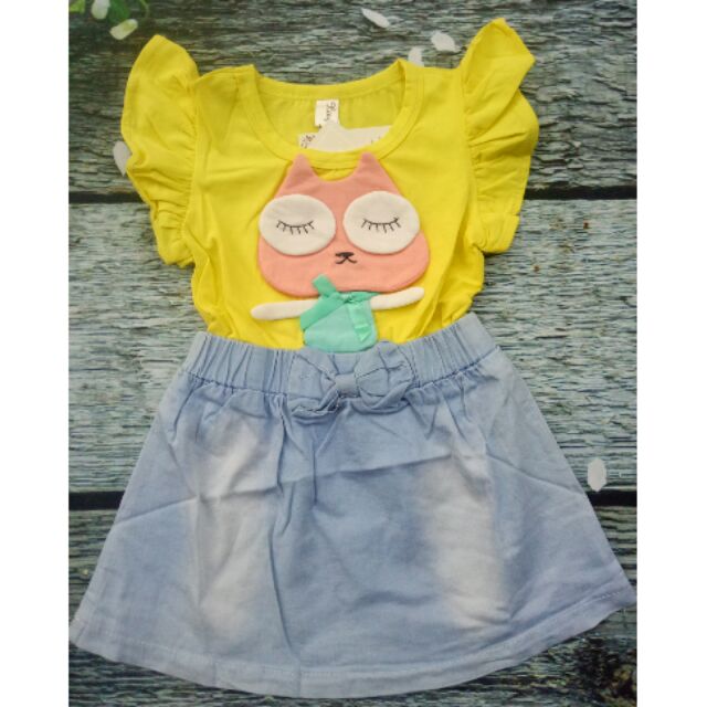 sét áo váy cho bé