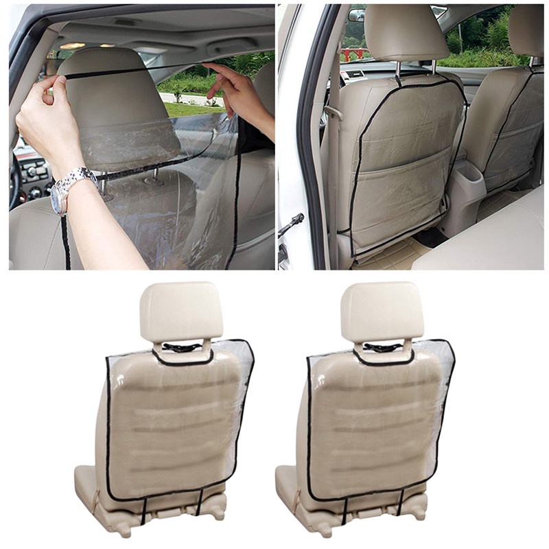 Miếng Phim PE Trong Suốt Dán Bảo Vệ Chống Nước Chống Đá Cho Ghế Sau Xe Hơi