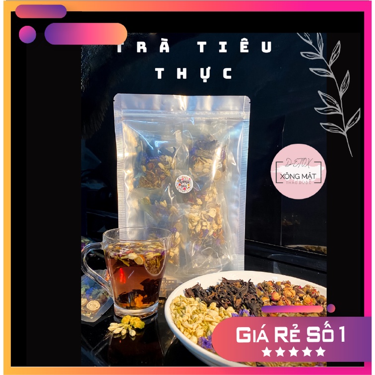 SET 30 gói TRÀ DƯỠNG NHAN + tặng bình thủy tinh 500ml đẹp da, dễ ngủ