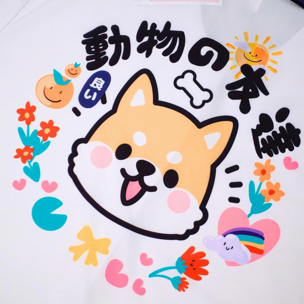 Áo sơmi local brand Tokago đi biển tay lỡ cartoon hoạ tiết thú cưng dễ thương hoạt hình unisex nam nữ form rộng