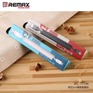 CÁP SẠC LÒ XO TYPE-C REMAX RC-117A/117M